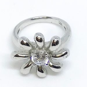 NEW Sterling Silver Sunflower Ring